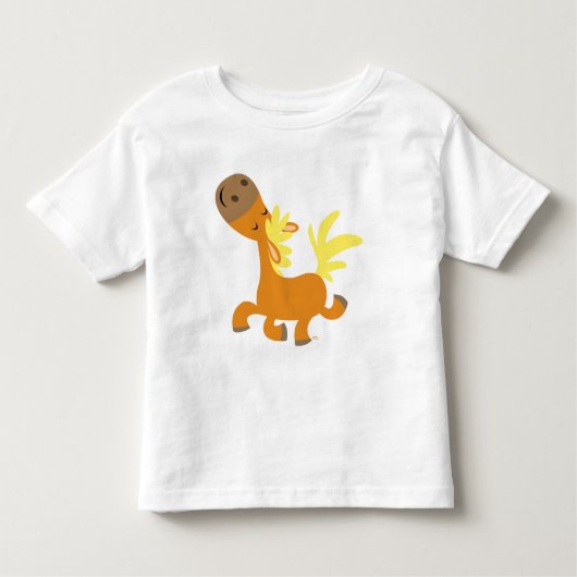 Happy Cartoon Pony T-shirt enfant (Devant)