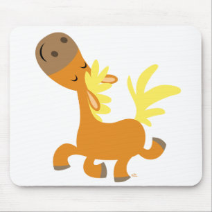 Happy Cartoon Pony T-shirt Muismat