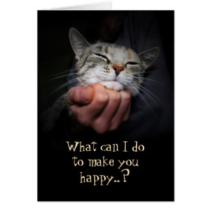 Happy Cat : Que puis-je faire pour vous rendre heu