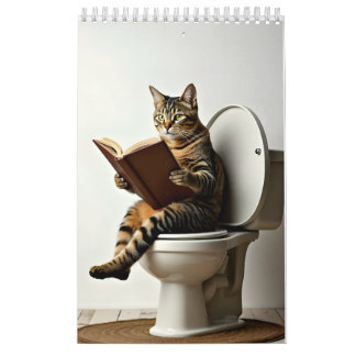 Happy Cat: Schattige kittenontwerp voor kattenlief Kalender
