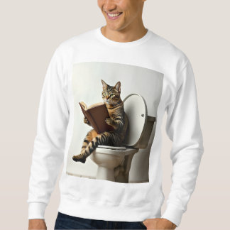 Happy Cat: Schattige kittenontwerp voor kattenlief Trui