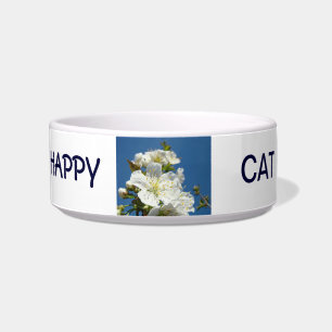 HAPPY CAT voerbak waterbakken Kersenbloesem Voerbakje
