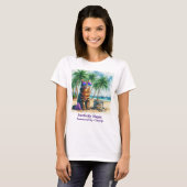 Happy Catnip Cat Funny Cat Lovers T-shirt (Voorkant volledig)