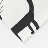 Happy Cats Art Fleece Deken (Hoek)