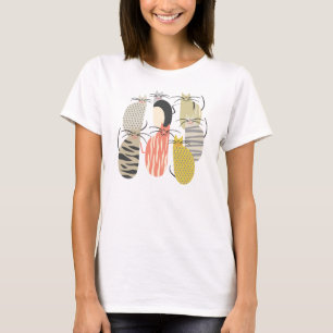 Happy Cats Whimsical Illustratie T-shirt