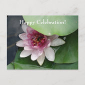 Happy Celebration Aangepaste gelegenheden Bloemen Briefkaart (Voorkant)