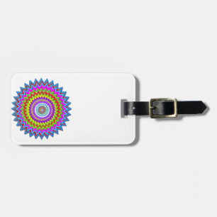 Happy Chakra Art Bagagelabel