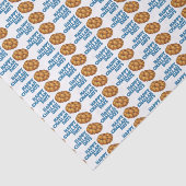 Happy Challah Days Hanukkah Chanukah Holiday Bread Tissuepapier (Detail)