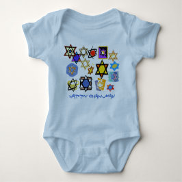 HAPPY CHANUKAH BABY JERSEY BODYSUIT