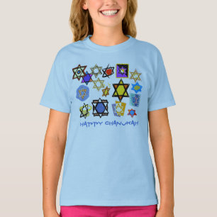 HAPPY CHANUKAH GIRL'S SHIRTS & SWEAT - SHIRTS À CA