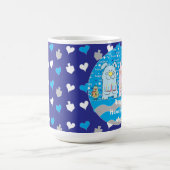 Happy Chanukah/Hanukkah PETS Blue Mok (Center)