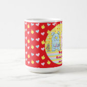 Happy Chanukah/Hanukkah PETS Rode Mok (Center)