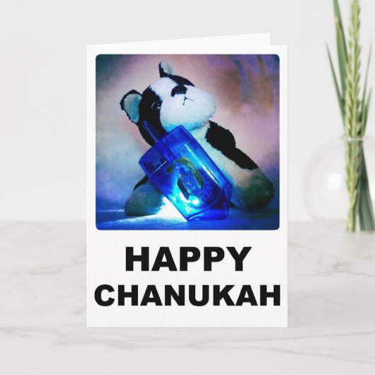 Happy Chanukah Kaart (Voorkant)