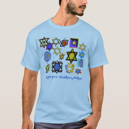HAPPY CHANUKAH MANNEN SHIRTEN & HOODIES - JUDAICA