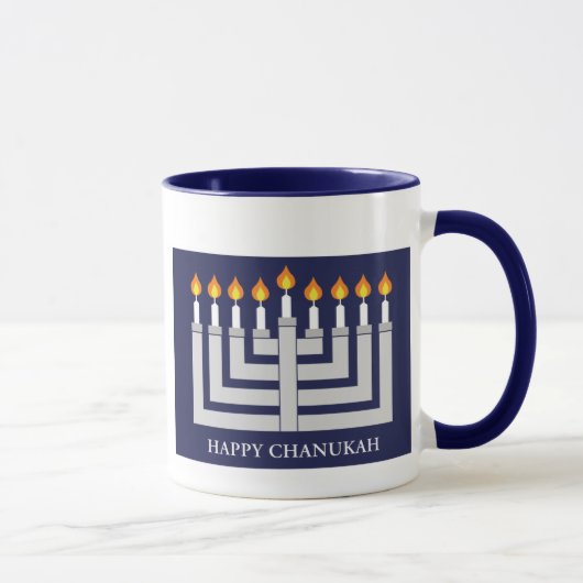 Happy Chanukah Mok (Rechts)