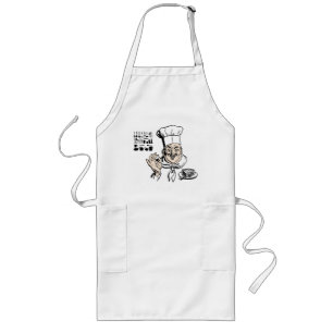 Happy Chef Apron Lang Schort