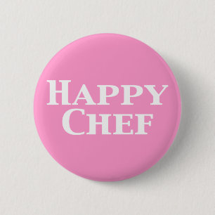 Happy Chef Cadeaus Ronde Button 5,7 Cm