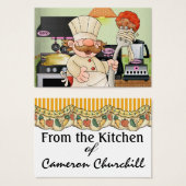 Happy Chef Kitchen Kaart - SRF (Voorkant /achterkant)