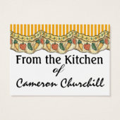 Happy Chef Kitchen Kaart - SRF (Achterkant)