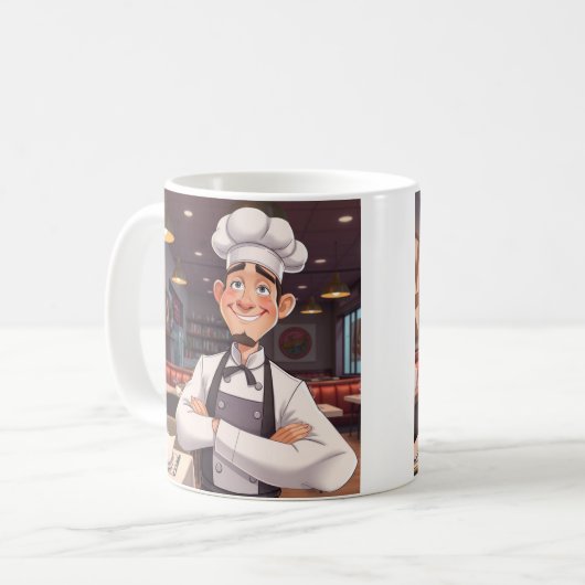 Happy Chef Mug (Devant gauche)