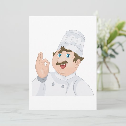 Happy Chef-uitnodigingen Kaart