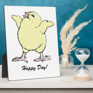 Happy Chick Fotoplaat
