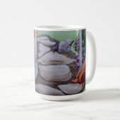 Happy Chicken Park Koffiemok (Voorkant rechts)