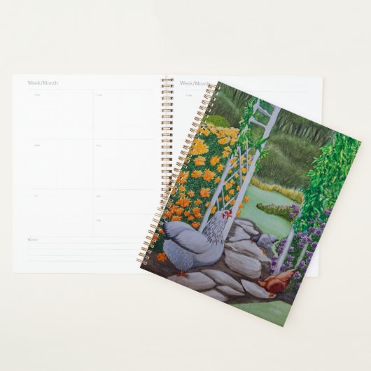 Happy Chicken Park Planner (Display)