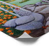 Happy Chicken Park Poster (Hoek)