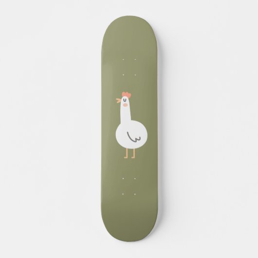 Happy Chicken Skateboard (Voorkant)