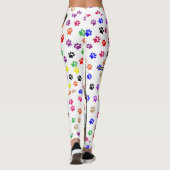 Happy Chien femmes Leggings (Dos)