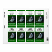 Happy Chien Traitements faits maison Sticker Étiqu (Feuille entière)