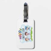 Happy Childrens Day Kids Celebration Bagagelabel (Achterkant verticaal)