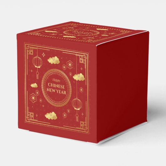 Happy Chinese New Year Bedankdoosjes (Achterkant)