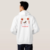 Happy Chinese new year Hoodie (Achterkant volledig)