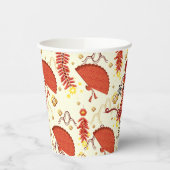 Happy Chinese New Year Paper Cups Papieren Bekers (Links)