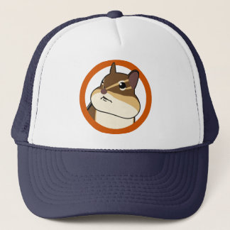 Happy Chippy Trucker Hat! 可 マ リ ス , シ Trucker! Pet