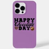 Happy Chocolate Day, Chocolate Lover's vreugde Case-Mate iPhone Case (Achterkant)