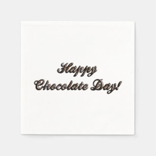 Happy Chocolate Day Servet