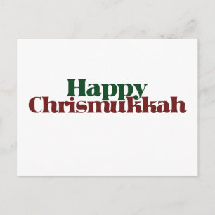 Happy Chrismukkah Feestdagenkaart