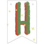 Happy Chrismukkah! gemengde feestdag Vlaggetjes (Eerste vlag)