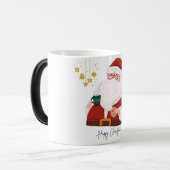 Happy Christmas gezellige mok voor een vreugdevoll (Voorkant links)