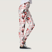 happy christmas krampus leggings (Rechts)
