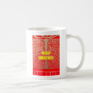 Happy Christmas Rood en Goud Collectie Koffiemok