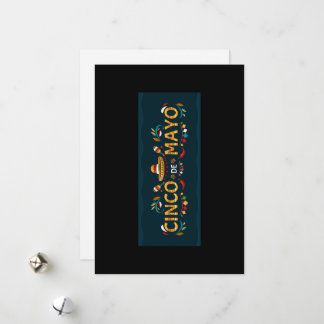 Happy Cinco de May Greeting Card Feestdagenkaart