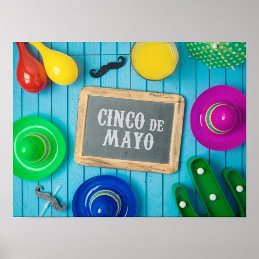 Happy Cinco de Mayo Day Cinco de Mayo Day Cinco de Poster (Voorkant)