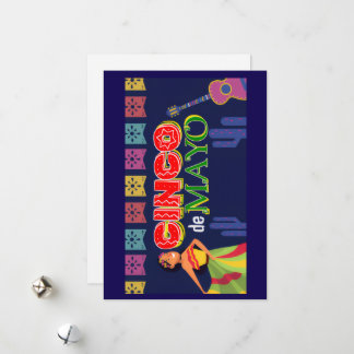 Happy Cinco de Mayo Greeting Card Feestdagenkaart
