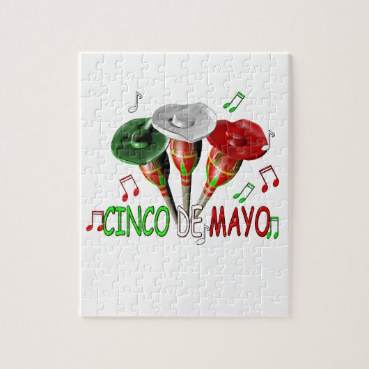 Happy Cinco de Mayo Legpuzzel (Verticaal)