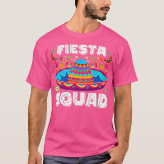 Happy Cinco De Mayo Lets Fiesta Squad 5 mei Mexico T-shirt