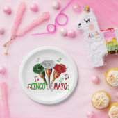 Happy Cinco de Mayo Papieren Bordje (Feest)